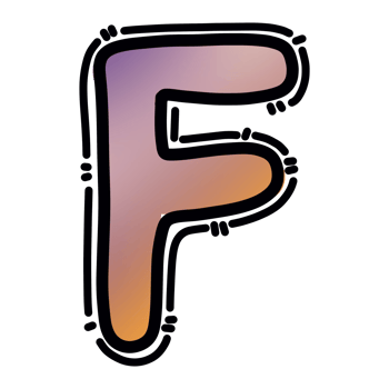 F alphabet letter png