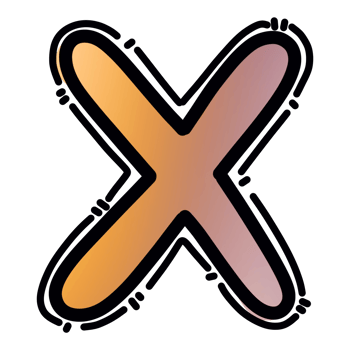 X alphabet letter png