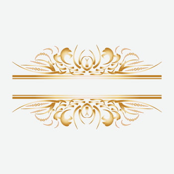 Vector vintage royal title border or text frame ornament elements, Luxury vintage Border for title border ornamental