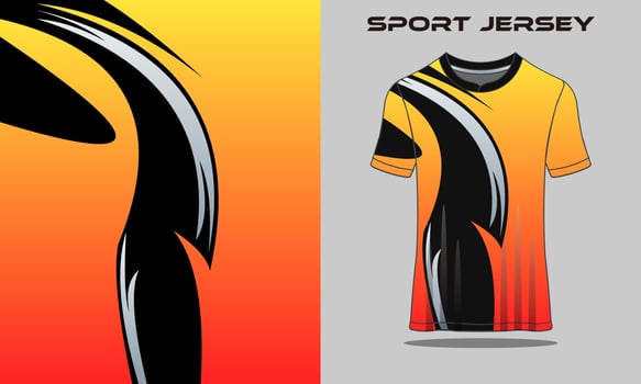 tshirt sports abstrac texture footbal design for racing soccer gaming motocross gaming cycling vector