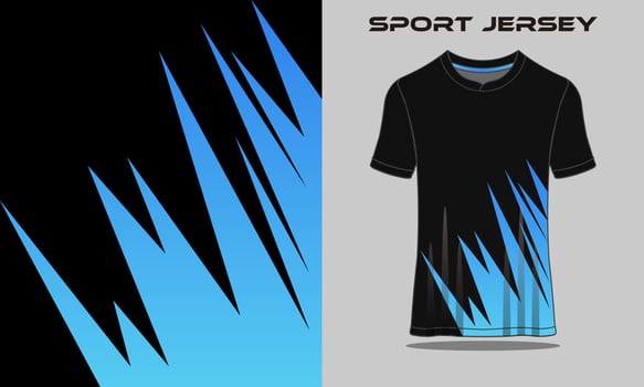 tshirt sports abstrac texture footbal design for racing soccer gaming motocross gaming cycling vector