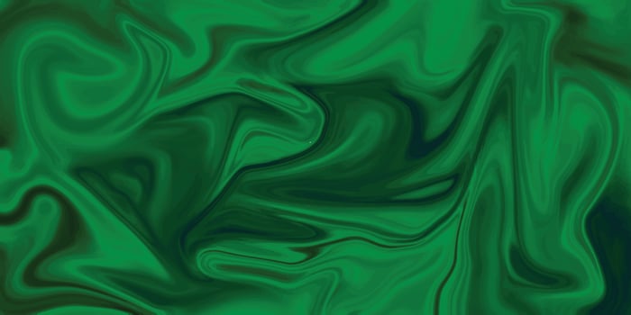 Abstract ink painting background, green liquid background, green color beautiful fluid abstract marble oil paint background, vector, illustration vector