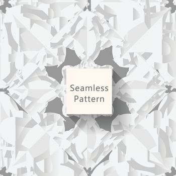 Modern geometric and textures illustration pattern. Creative collage with shapes. Seamless pattern. Fashionable template for design. vector