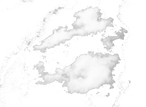 sky with cloud on transparent background png file