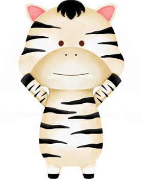 watercolor zebra cartoon png