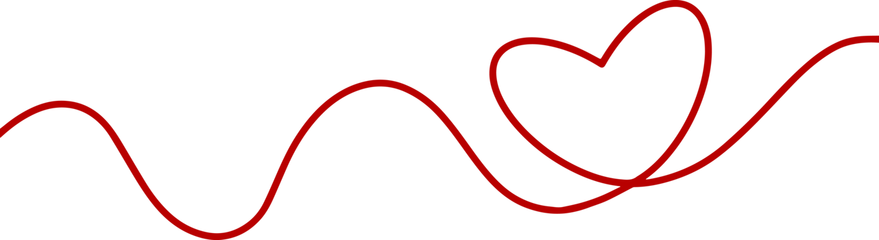 Valentine Love Line Illustration png