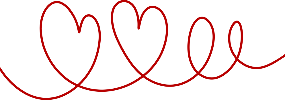 Love Line Illustration for Valentine Day png