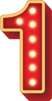 Number Alphabet Bulb Light Red 1 png