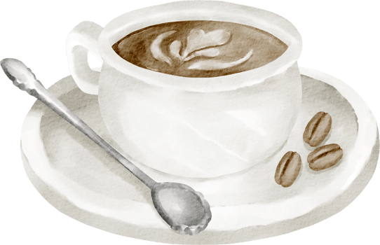 watercolor coffee cup png