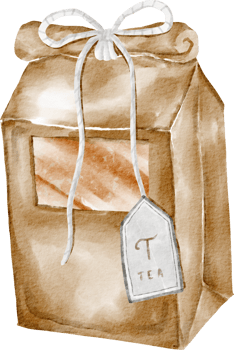 watercolor tea bag png