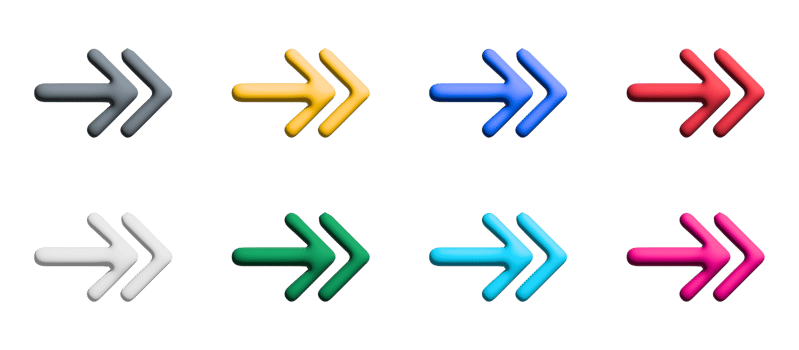 arrow colored icons design with elements for mobile concepts and web apps. collection modern infographic and pictogram. png
