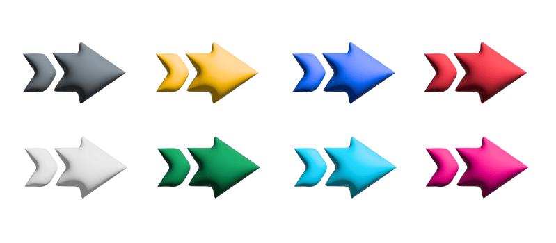 arrow colored icons design with elements for mobile concepts and web apps. Collection modern infographic and pictogram. png