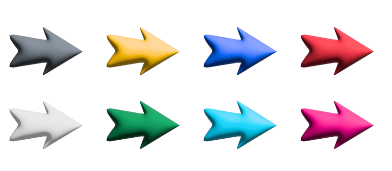 arrow colored icons design with elements for mobile concepts and web apps. Collection modern infographic and pictogram. png