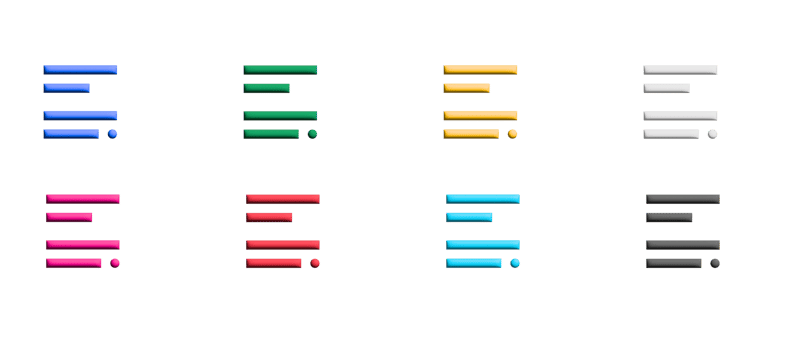 copy writing icon set, colored symbols graphic elements png