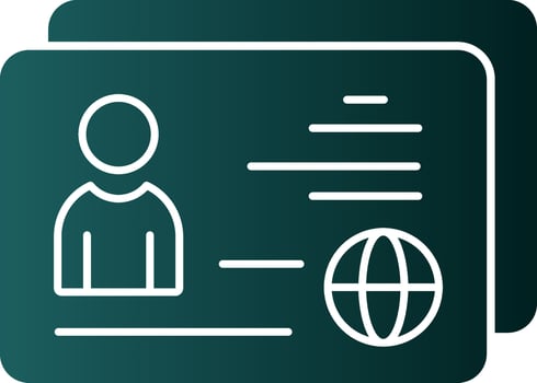 Visa Vector Icon Design