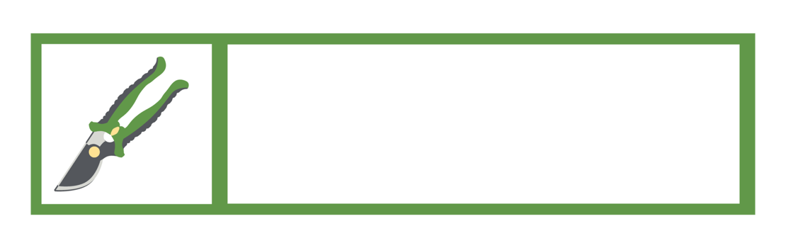 sticker label for gardening tool kit collection set png