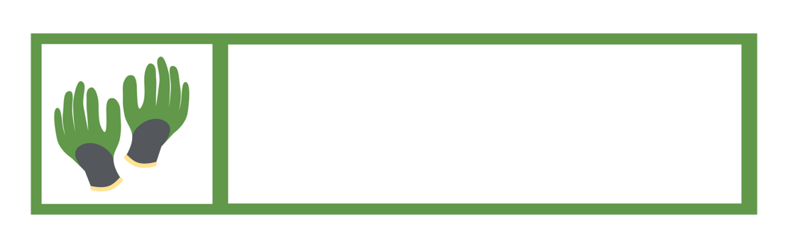 sticker label for gardening tool kit collection set png