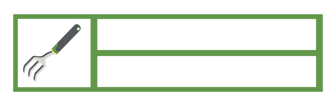 sticker label for gardening tool kit collection set png