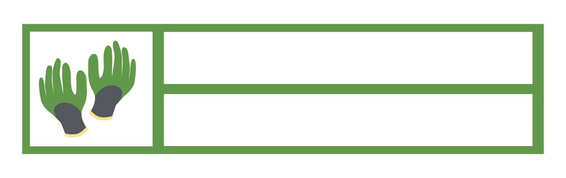 sticker label for gardening tool kit collection set png