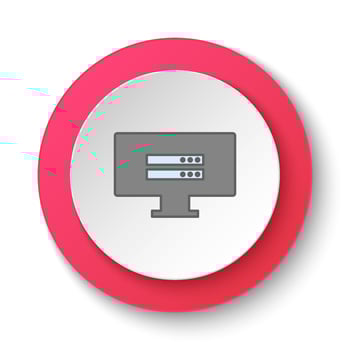 Vr, hat, man icon - Vector. Artificial intelligence neumorphic style vector icon on white background
