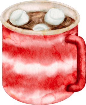 watercolor hot coffee png