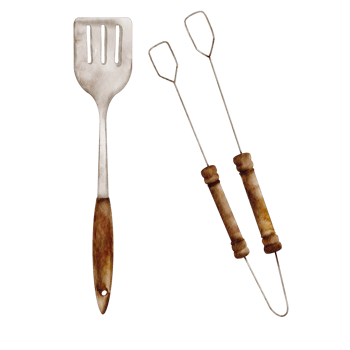 watercolor kitchen bbq png