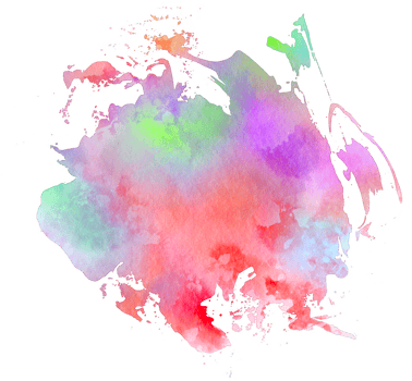 watercolor splatter colorful png