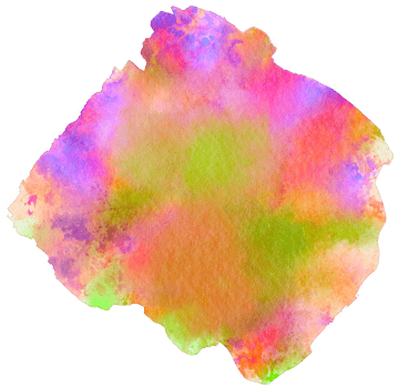 watercolor stain colorful png