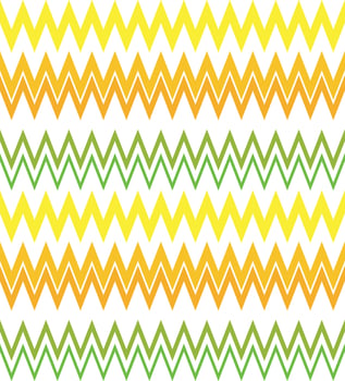 Vector background bright and colorful made of zig zag stripes