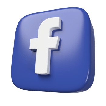 Facebook 3d Icon png