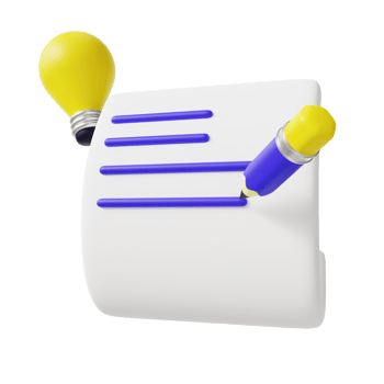 Professional Copywriter 3d Illustration Design png