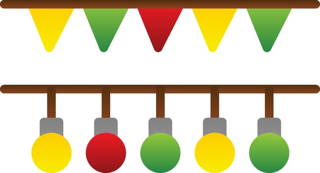 Garland Vector Icon Design