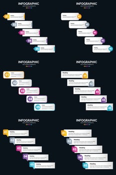 Use vector infographics to improve the effectiveness of your business presentation.
