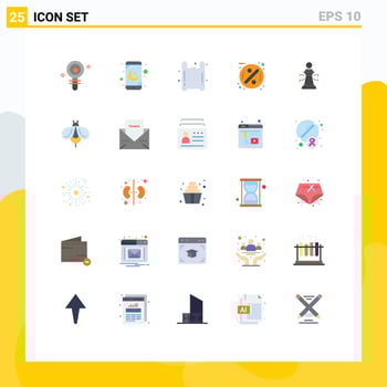 25 Creative Icons Modern Signs and Symbols of laptop sale bag discount sale Editable Vector Design Elements