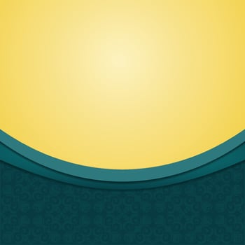 Islamic book cover, arabic background vector