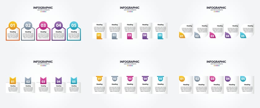 Vector illustration infographics Flat design set for advertising brochure flyer and magazine