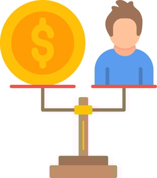 Equity Vector Icon Design