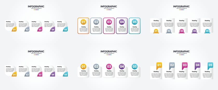 Vector illustration infographics Flat design set for advertising brochure flyer and magazine