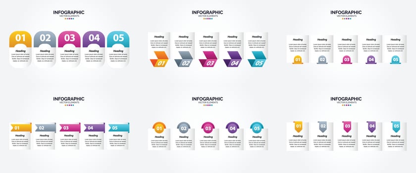 Vector illustration infographics Flat design set for advertising brochure flyer and magazine