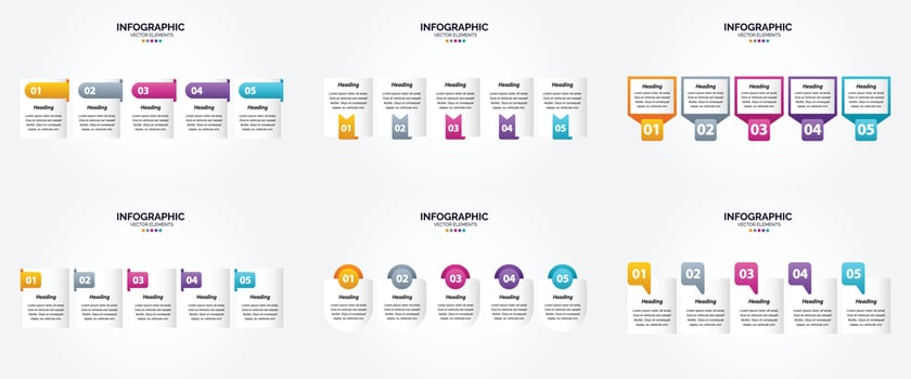 Vector illustration infographics Flat design set for advertising brochure flyer and magazine