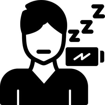 Fatigue Vector Icon Design