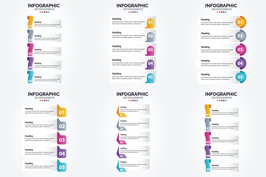 Vector illustration infographics Flat design set for advertising brochure flyer and magazine