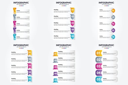 Vector illustration infographics Flat design set for advertising brochure flyer and magazine