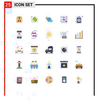 25 Creative Icons Modern Signs and Symbols of medical motherboard user mother main Editable Vector Design Elements