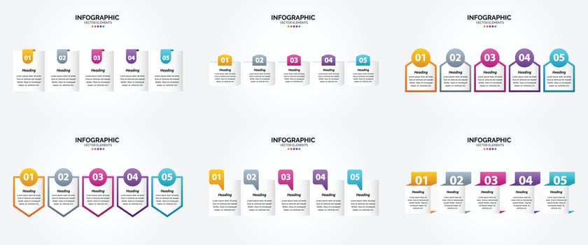Vector illustration infographics Flat design set for advertising brochure flyer and magazine