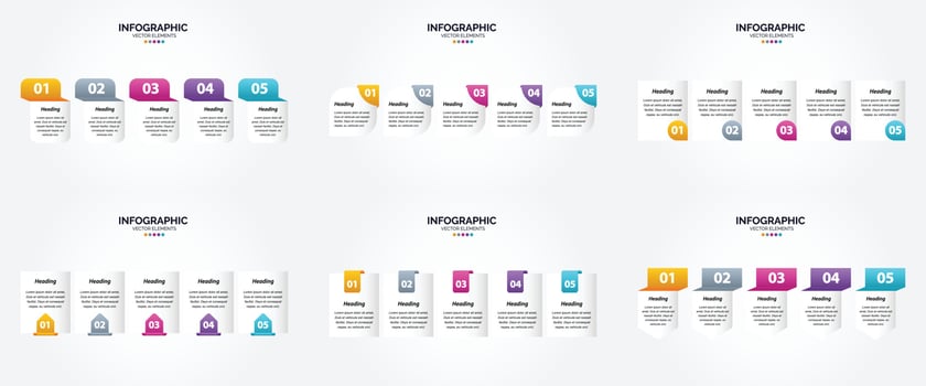 Vector illustration infographics Flat design set for advertising brochure flyer and magazine