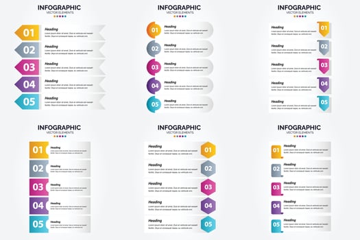 Vector illustration infographics Flat design set for advertising brochure flyer and magazine