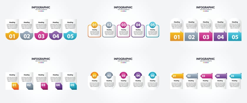 Vector illustration infographics Flat design set for advertising brochure flyer and magazine