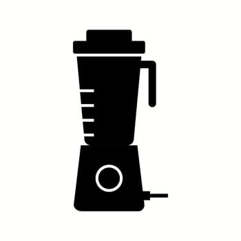 Unique Juicer machine Glyph Vector Icon