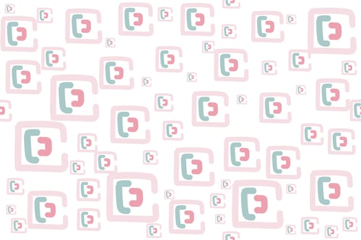 Simple flower seamless patterns vector design It's a form created by freehand merging. Create beautiful fabric patterns designed for print used in the ,wallpaper,paper,fabric,